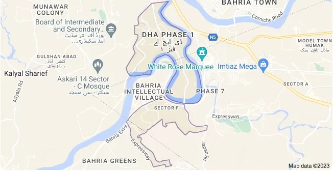 dha islamabad phase 1 map